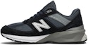Lookbook Junya Watanabe Man x New Balance 990v5 Buatan USA 'Navy'. M990JN5