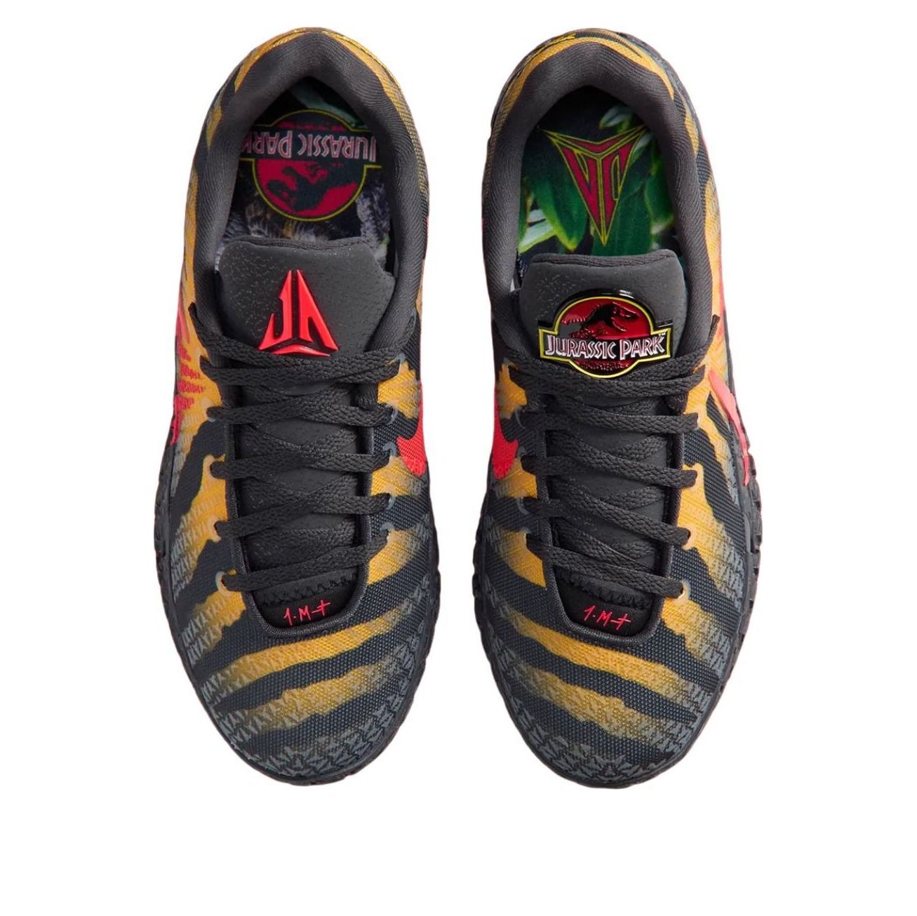 Lookbook Jurassic Park x Nike Ja 3 ''Anthracite'' Sepatu Basket IU7240-001
