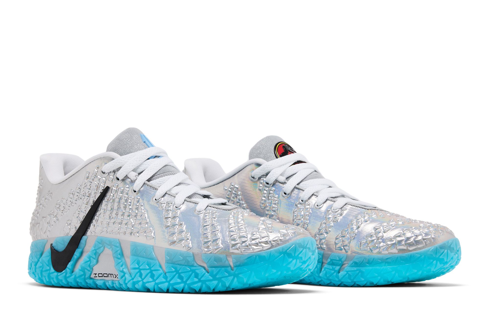 Cheap 侏羅紀公園 x Nike Ja 3 ''金屬銀'' /IU7239-002 IU7240-002