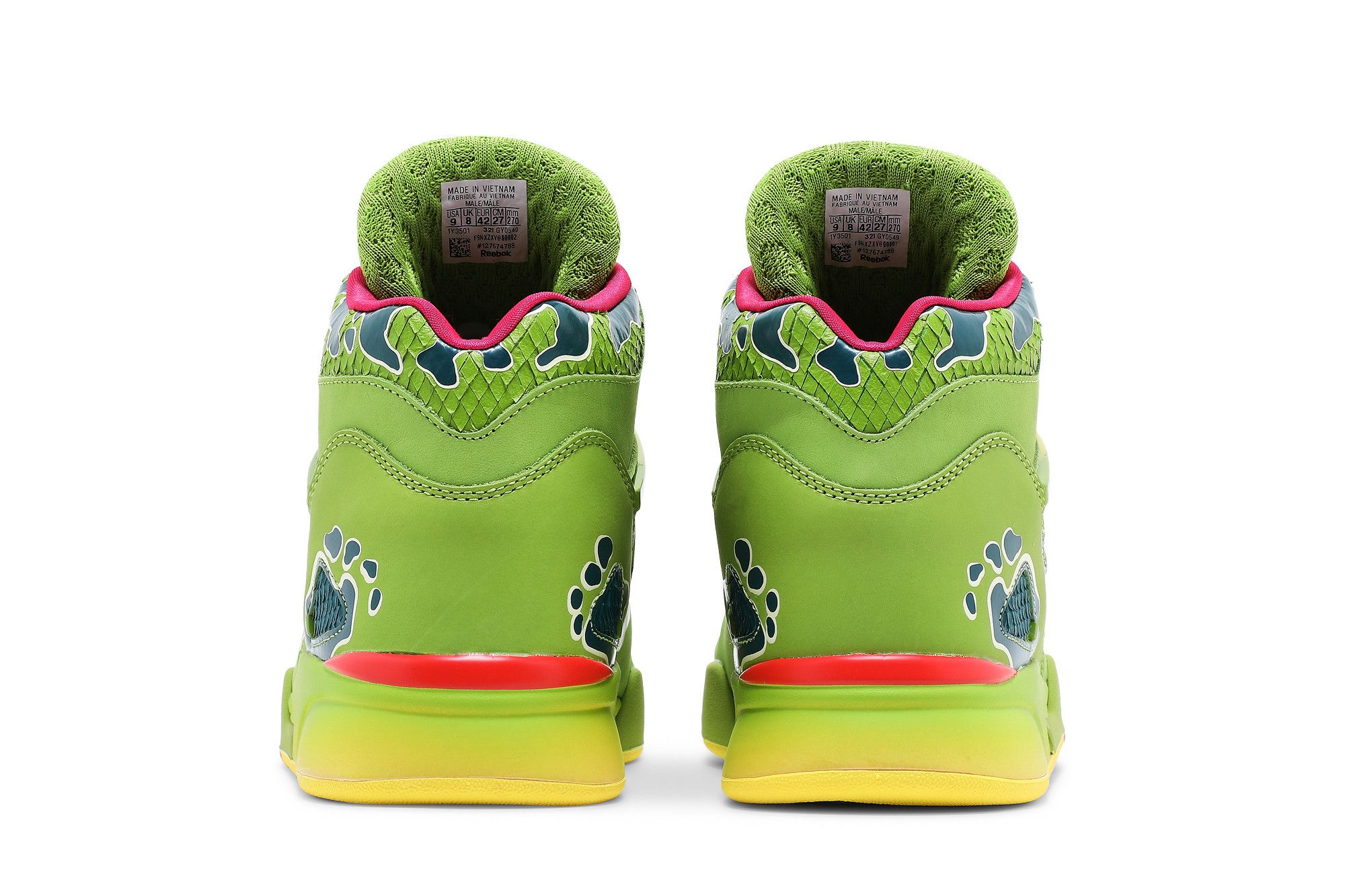Sizing 侏羅紀公園 x Reebok Pump Omni Zone 2 '雙脊龍' GY0549
