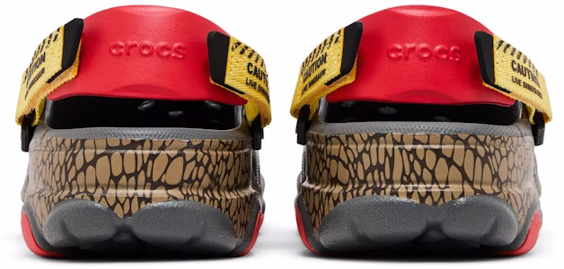 Jurassic World x Crocs All-Terrain Clog 'Awas, Dinosaurus Hidup' 207968_0IE Details for Jurassic World x Crocs All-Terrain Clog 'Awas, Dinosaurus Hidup' 207968_0IE