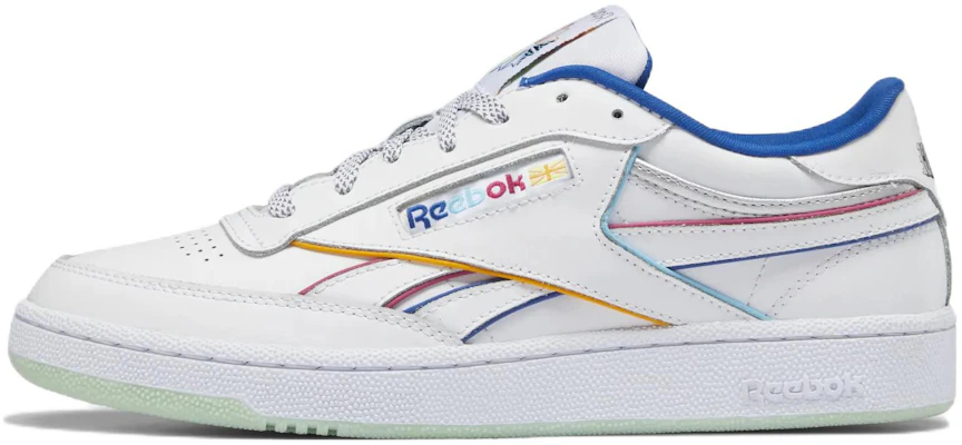 저스트 댄스 x 리복 클럽 C 리벤지 '화이트 멀티' (Just Dance x Reebok Club C Revenge 'White Multi') GZ1403 Buy 저스트 댄스 x 리복 클럽 C 리벤지 '화이트 멀티' (Just Dance x Reebok Club C Revenge 'White Multi') GZ1403