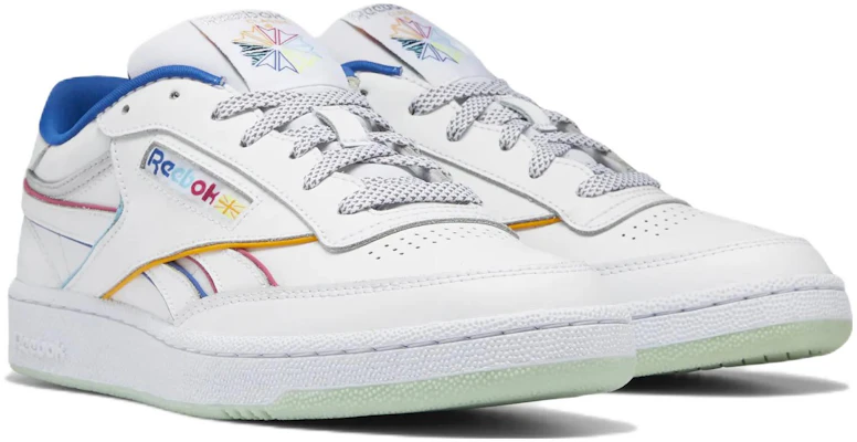저스트 댄스 x 리복 클럽 C 리벤지 '화이트 멀티' (Just Dance x Reebok Club C Revenge 'White Multi') GZ1403 Lookbook 저스트 댄스 x 리복 클럽 C 리벤지 '화이트 멀티' (Just Dance x Reebok Club C Revenge 'White Multi') GZ1403