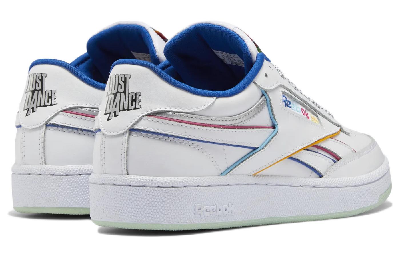Shop 저스트 댄스 x 리복 클럽 C 리벤지 '화이트 멀티' (Just Dance x Reebok Club C Revenge 'White Multi') GZ1403