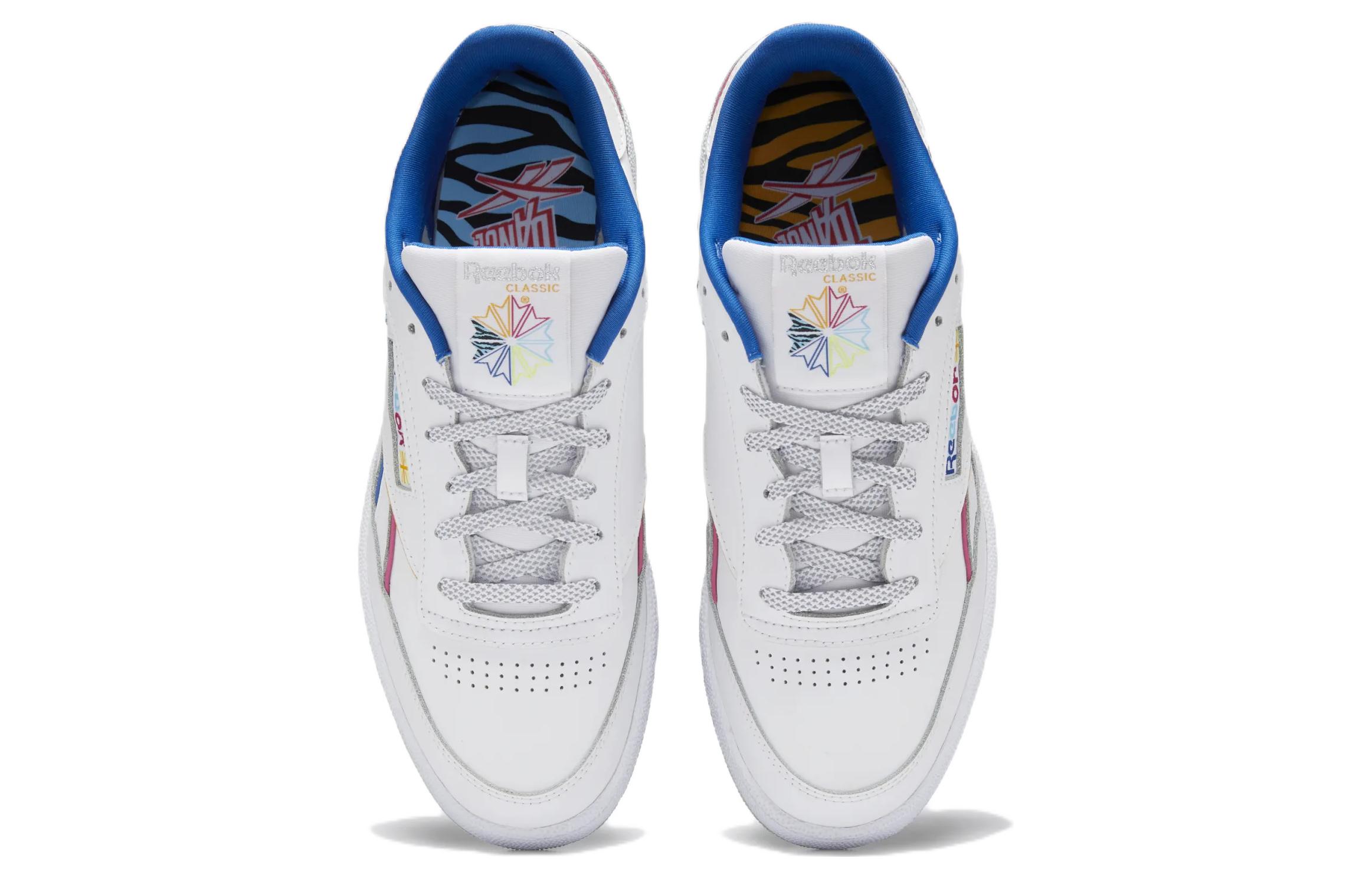 Just Dance Reebok Club C Revenge 'White Multi-Color' 圖 5