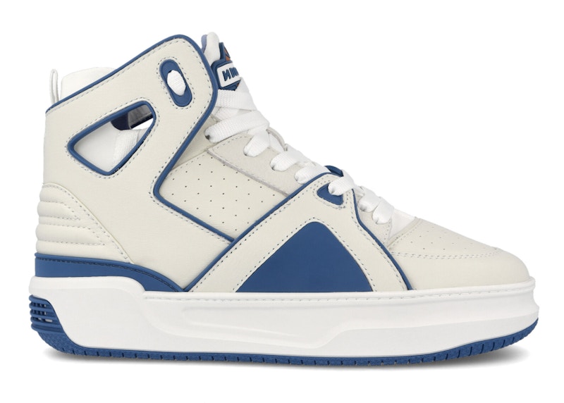 Just Don Basketball Courtside Hi 'White Teal' 31JUSQ01-218550-WHC