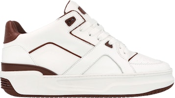Just Don Luxury Courtside Low 'White Burgundy' 32JUSQ03-226351-25 Just Don Luxury Courtside Low 'White Burgundy' 32JUSQ03-226351-25