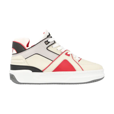 Just Don Tennis Courtside Mid 'Beige Red Grey'