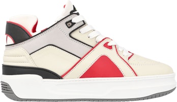 Just Don Tennis Courtside Mid 'Beige Red Grey' 32JUSQ02-226350-18 Just Don Tennis Courtside Mid 'Beige Red Grey' 32JUSQ02-226350-18
