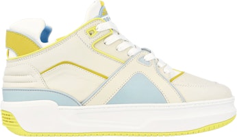 Just Don Tennis Courtside Mid 'Beige Yellow Blue' 32JUSQ02-226350-80 Just Don Tennis Courtside Mid 'Beige Yellow Blue' 32JUSQ02-226350-80