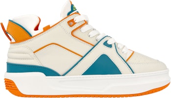 Just Don Tennis Courtside Mid 'White Orange' 31JUSQ02-218550-WOT Just Don Tennis Courtside Mid 'White Orange' 31JUSQ02-218550-WOT