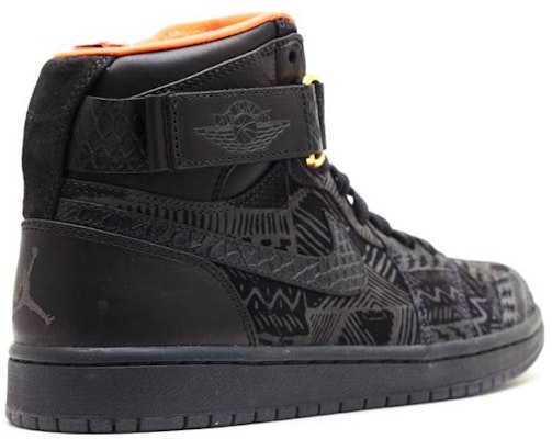 Just Don x Air Jordan 1 High Strap 'Bulan Sejarah Hitam' 398178-178 Shop Just Don x Air Jordan 1 High Strap 'Bulan Sejarah Hitam' 398178-178