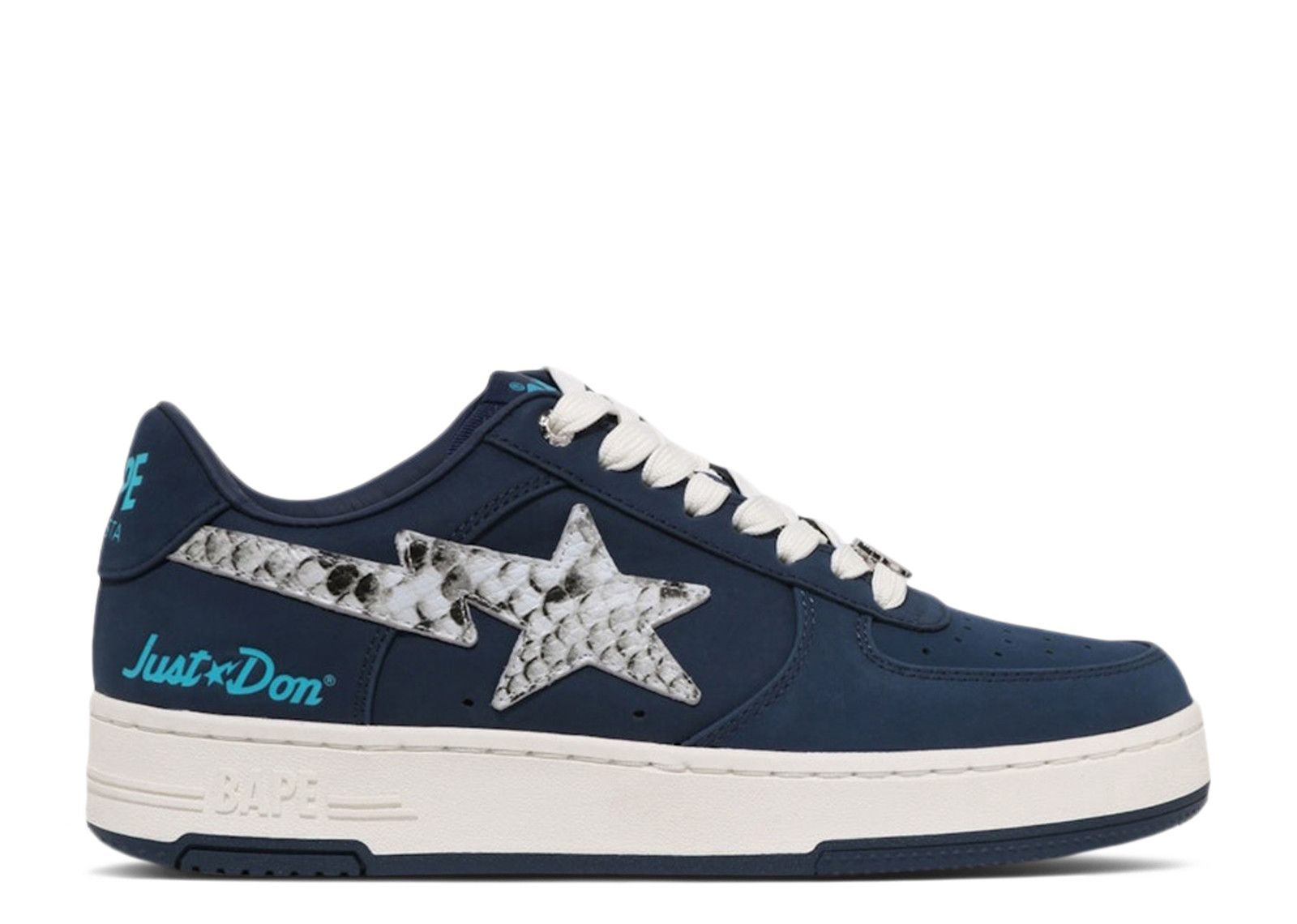Buy Just Don x BAPE Bapesta #1 'Navy Python' 1M23-191-906