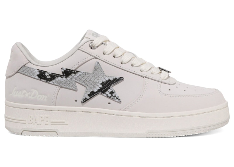 Just Don x BAPE Bapesta #2 'Grey Python' 1M23-191-907