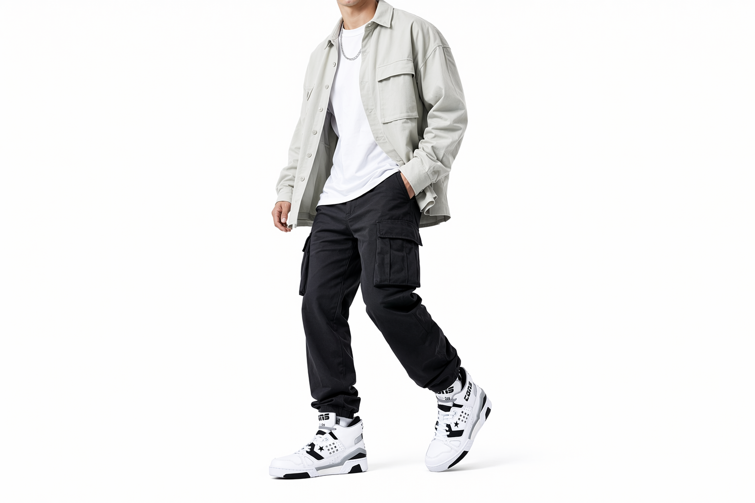 Order Just Don x Converse ERX-260 Mid ''Bianco Metallizzato'' 163799C