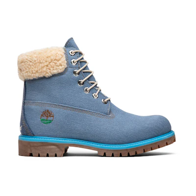 Just Don Timberland 6 Inch Fabric Boot 'Blue'