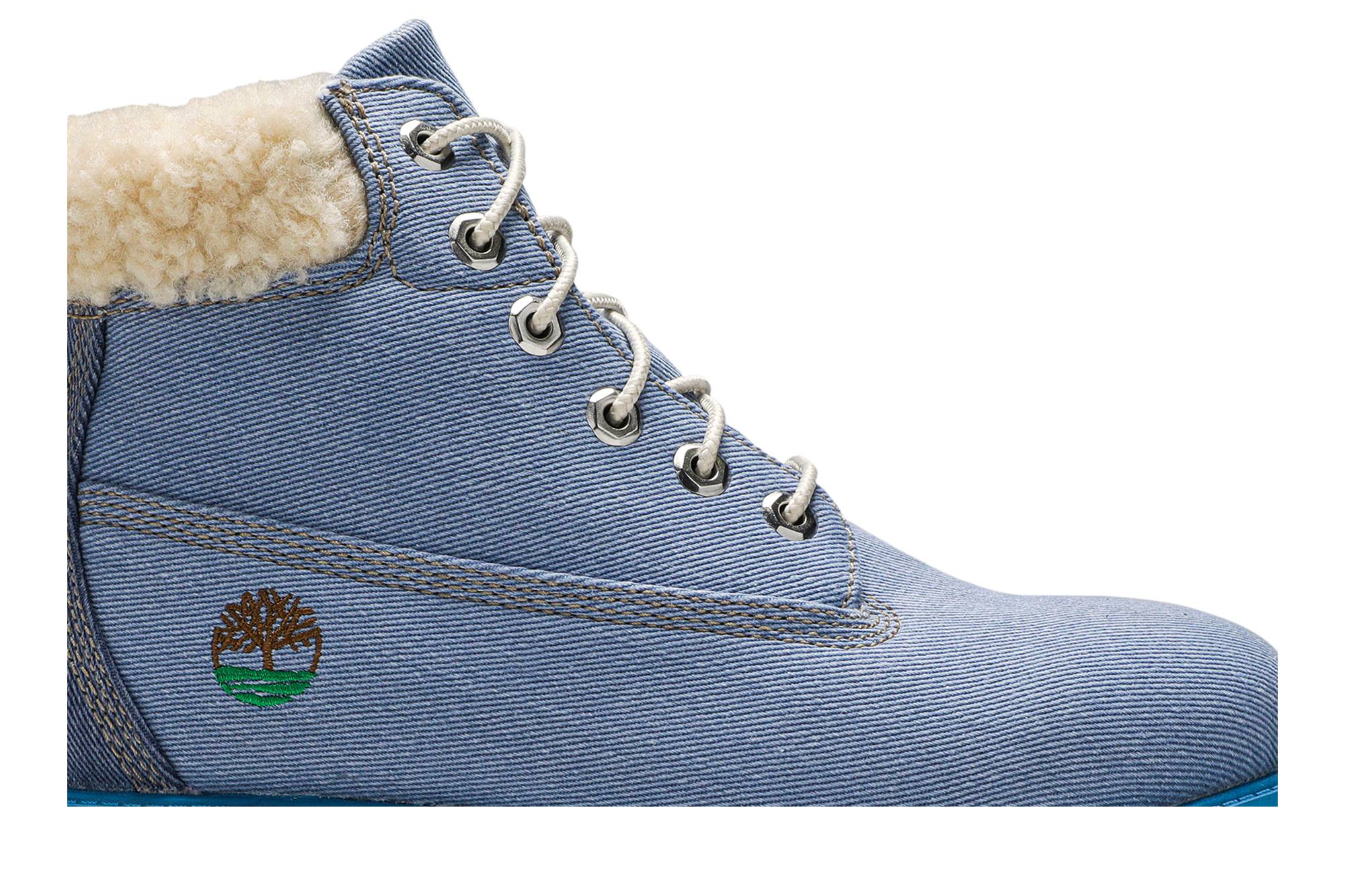 (GS) Just Don Timberland 6 Inch Fabric Boot Junior 'Blue' 圖 2