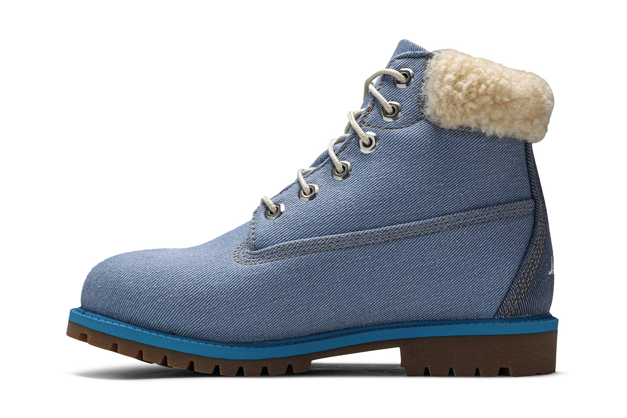 (GS) Just Don Timberland 6 Inch Fabric Boot Junior 'Blue' 圖 3
