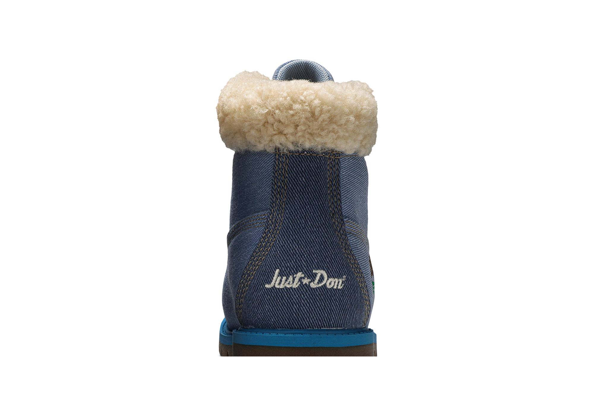 (GS) Just Don Timberland 6 Inch Fabric Boot Junior 'Blue' 圖 7