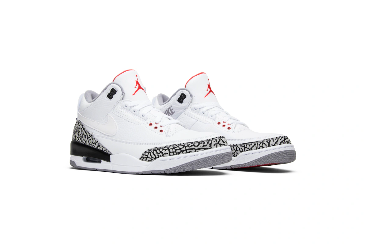 Justin Timberlake x Air Jordan 3 Retro JTH 'White Cement' AV6683-160
