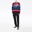 Lookbook JW Anderson Seluar Kasual Hitam Wool Hem Berlapis Dua TR0060-PG0011-999