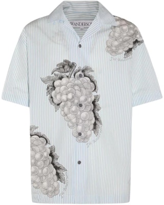 JW Anderson Camisa Azul de Manga Corta con Estampado Floral. SH0286PG1523-804 Buy JW Anderson Camisa Azul de Manga Corta con Estampado Floral. SH0286PG1523-804