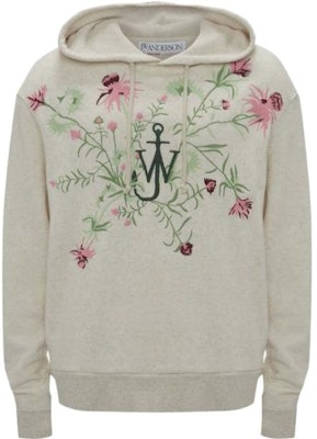 JW Anderson Sudadera Bordada Pol Anglada Arte Blanca. JW0146-PG1397-161 Order JW Anderson Sudadera Bordada Pol Anglada Arte Blanca. JW0146-PG1397-161