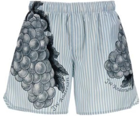 JW Anderson Shorts Azul Claro de Rayas Casual de Corte Recto y Tiro Medio. SR0086PG1247-804 Buy JW Anderson Shorts Azul Claro de Rayas Casual de Corte Recto y Tiro Medio. SR0086PG1247-804