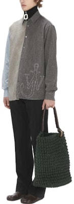 JW アンダーソン パッチワーク ボタンアップ 長袖シャツ マルチカラー SH0285-PG1462-791 Purchase JW アンダーソン パッチワーク ボタンアップ 長袖シャツ マルチカラー SH0285-PG1462-791