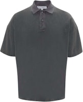 JW Anderson Solid Color Short-Sleeve Casual Polo Shirt in Charcoal Black JO0196-PG0960-599 JW Anderson Solid Color Short-Sleeve Casual Polo Shirt in Charcoal Black JO0196-PG0960-599