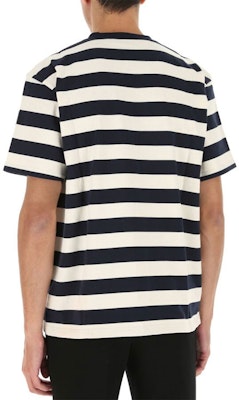 JW Anderson Camiseta de Algodón a Rayas de Manga Corta Negra. JT0008PG0428-891 Purchase JW Anderson Camiseta de Algodón a Rayas de Manga Corta Negra. JT0008PG0428-891