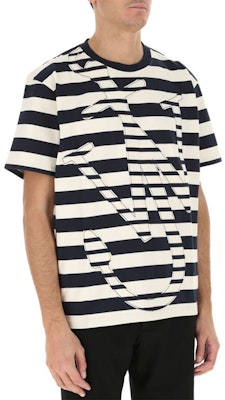 JW Anderson Camiseta de Algodón a Rayas de Manga Corta Negra. JT0008PG0428-891 Details for JW Anderson Camiseta de Algodón a Rayas de Manga Corta Negra. JT0008PG0428-891