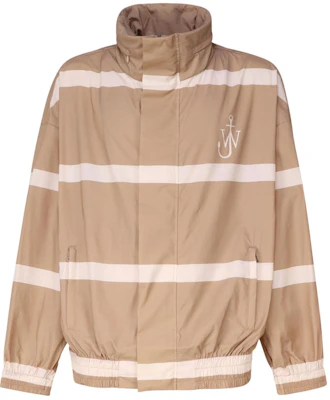 JW Anderson 男士米色条纹拉链夹克带标志图案 JK0299-PG1489132 Buy JW Anderson 男士米色条纹拉链夹克带标志图案 JK0299-PG1489132