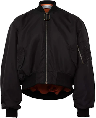Chaqueta Recortada con Cremallera y Cuello Alto Negra JW Anderson JK0347PG1666-999 Buy Chaqueta Recortada con Cremallera y Cuello Alto Negra JW Anderson JK0347PG1666-999