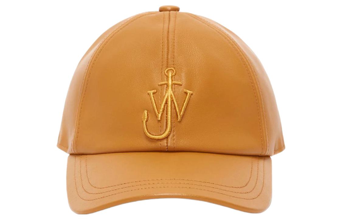 Order JW Anderson 刺繡字母黃皮革帽 AC0198LA027715482