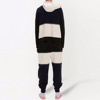 JW Anderson FW21 Celana Jogger Patchwork Hitam Pria KW0584-YN0170-027 Shop JW Anderson FW21 Celana Jogger Patchwork Hitam Pria KW0584-YN0170-027