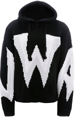 JW Anderson FW22 Baju Sejuk Knit Wool Logo Besar Lelaki Hitam KW0706YN0170-902 Buy JW Anderson FW22 Baju Sejuk Knit Wool Logo Besar Lelaki Hitam KW0706YN0170-902