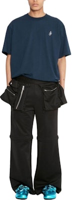 JW Anderson FW22 Pantalones Negros de Tiro Medio Acampanados para Hombre JR0006PG0966999 Lookbook JW Anderson FW22 Pantalones Negros de Tiro Medio Acampanados para Hombre JR0006PG0966999