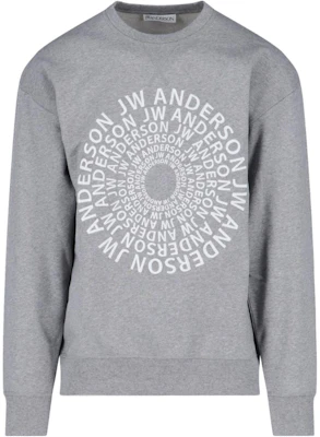 JW Anderson FW22 Letter Logo Crewneck Sweatshirt Grey Fall Edition JW0050PG0490-907 Buy JW Anderson FW22 Letter Logo Crewneck Sweatshirt Grey Fall Edition JW0050PG0490-907