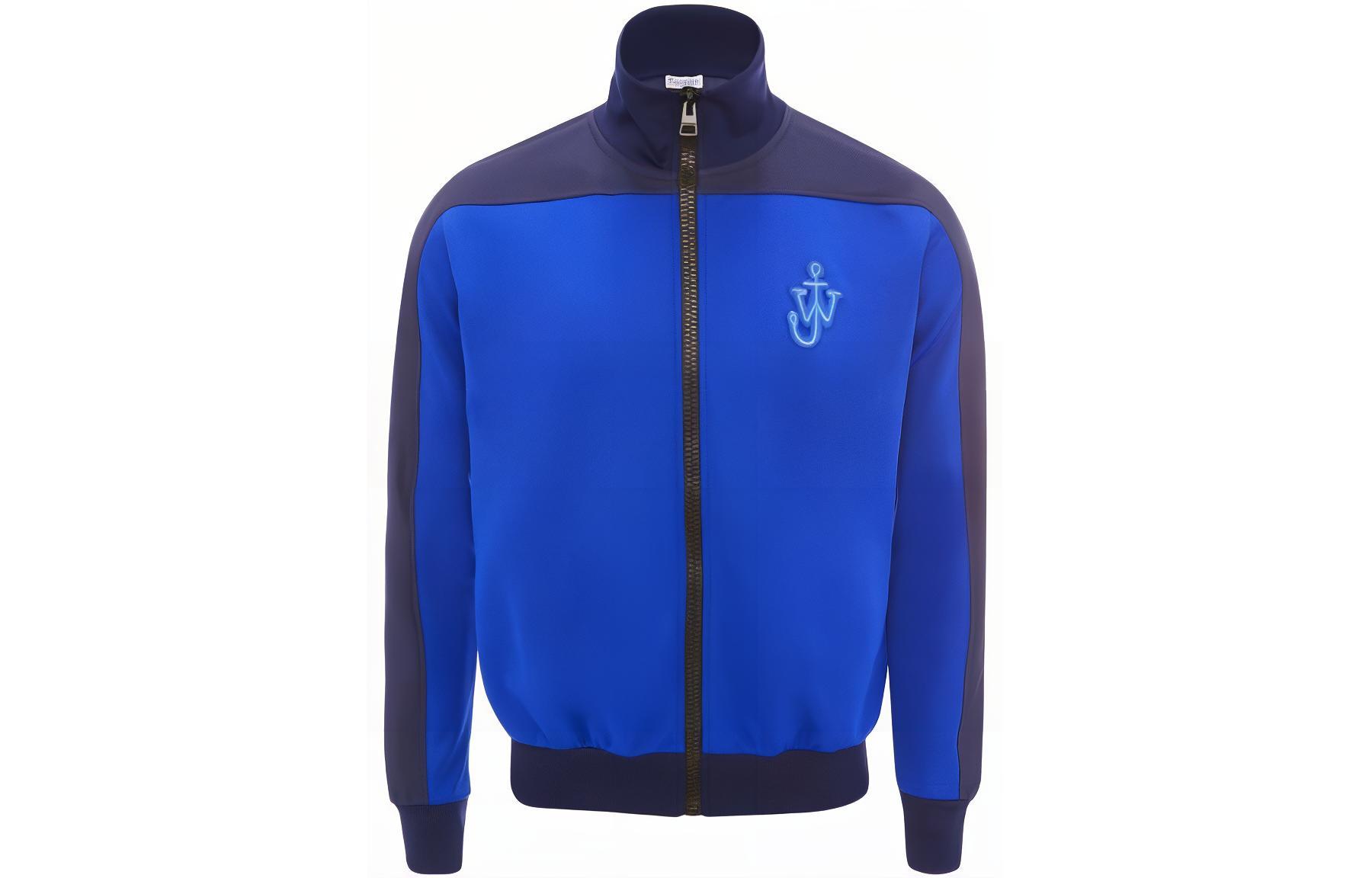 Order JW Anderson FW22 Jaket Turtleneck Logo Cetakan Warna-warni Pakaian Luar. JW0035PG0966740