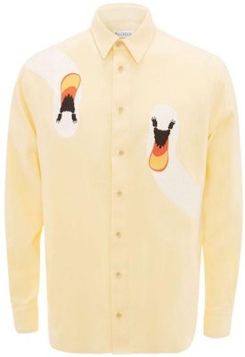JW Anderson FW22 Kemeja Lengan Panjang Motif Kuning Button-Up SH0181PG0970200 Buy JW Anderson FW22 Kemeja Lengan Panjang Motif Kuning Button-Up SH0181PG0970200