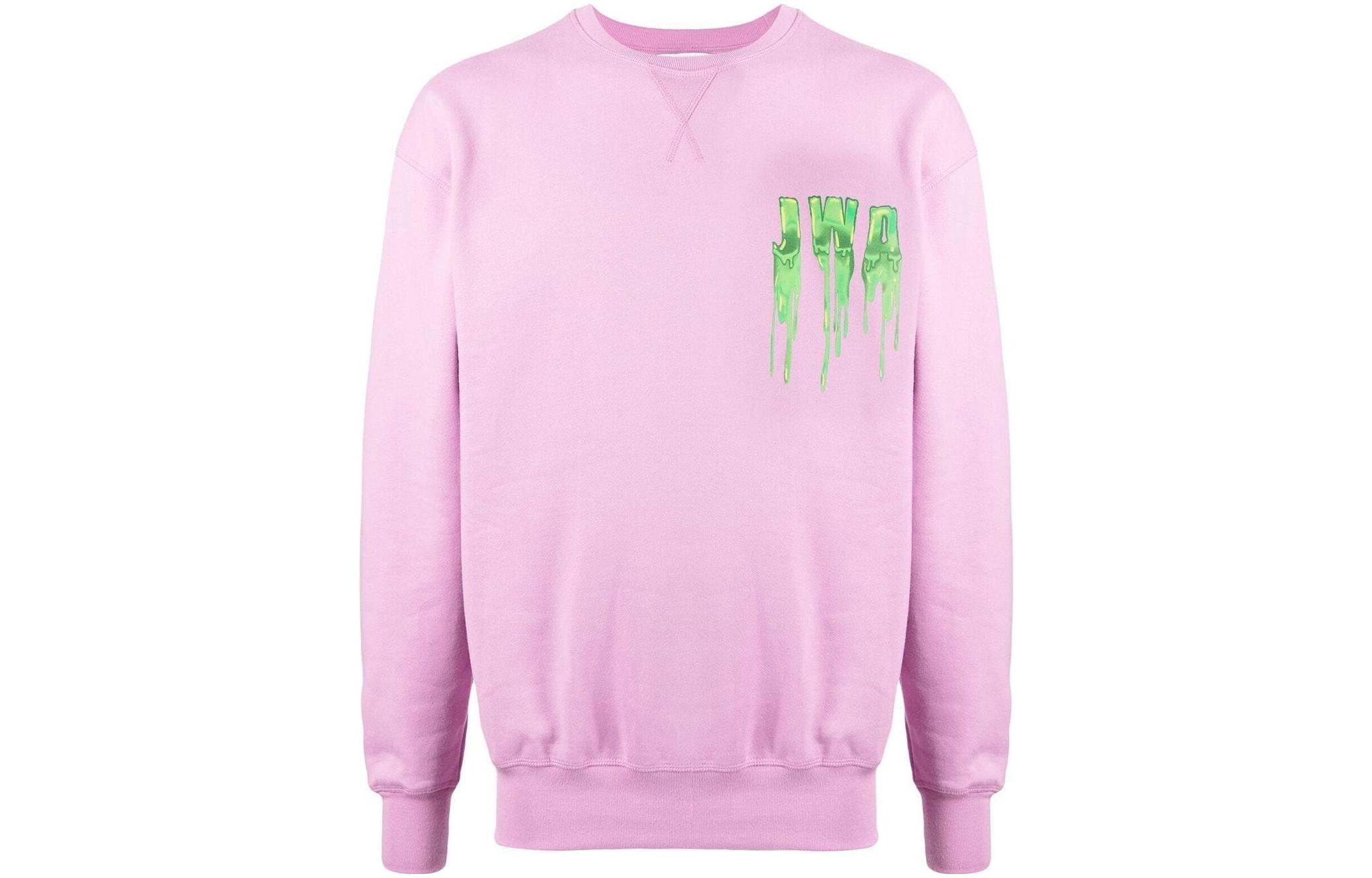 JW Anderson FW22 Pink Animal Print Back Graphic Sweatshirt JW0040PG0408-391