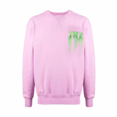JW Anderson FW22 Pink Animal Print Back Graphic Sweatshirt JW0040PG0408-391