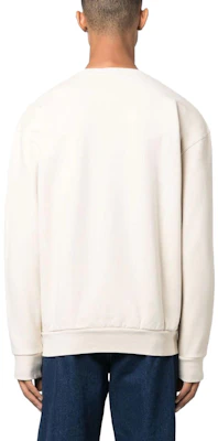 JW Anderson FW23 Beige Solid Color Logo Embroidered Long Sleeve Sweatshirt JW0103-PG1390-132 Shop JW Anderson FW23 Beige Solid Color Logo Embroidered Long Sleeve Sweatshirt JW0103-PG1390-132