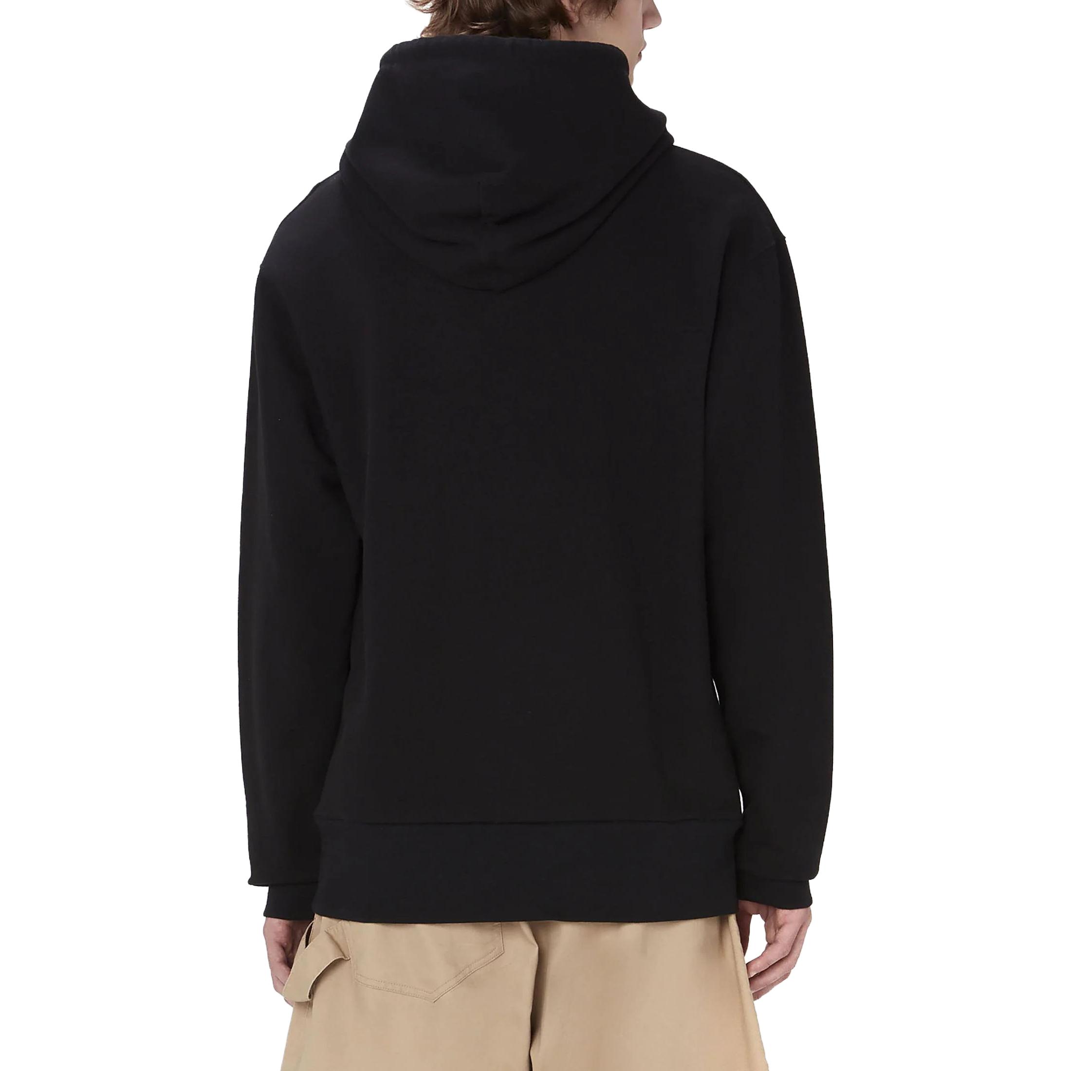Shop Sudadera Negra con Capucha y Estampado Gráfico de Gnomo JW Anderson FW23 JW0159PG0861-999