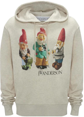 JW Anderson FW23 Oatmeal Logo Graphic Hoodie Long Sleeve Pullover JW0160-PG1397-161 Buy JW Anderson FW23 Oatmeal Logo Graphic Hoodie Long Sleeve Pullover JW0160-PG1397-161