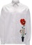 Order Camisa Blanca de Manga Larga con Estampado Floral JW Anderson FW24 SH0322PG1140001-WHITE