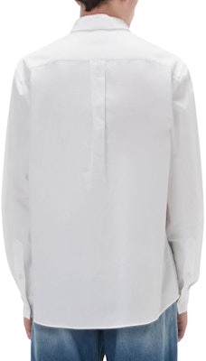 Camisa Blanca de Manga Larga con Estampado Floral JW Anderson FW24 SH0322PG1140001-WHITE Shop Camisa Blanca de Manga Larga con Estampado Floral JW Anderson FW24 SH0322PG1140001-WHITE