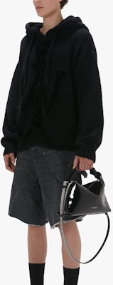 JW Anderson FW24 Baju Sejuk Oversized Corak Zip Lengan Panjang Hitam Lelaki KW1238YN0170999 Purchase JW Anderson FW24 Baju Sejuk Oversized Corak Zip Lengan Panjang Hitam Lelaki KW1238YN0170999