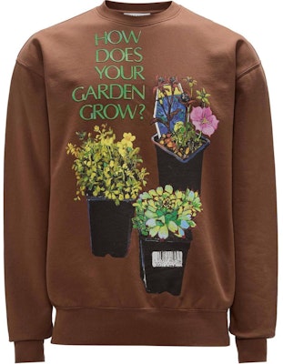 JW Anderson FW24 Sweater Coklat Pola Oversized Crewneck. JW0200PG1390600-BROWN Order JW Anderson FW24 Sweater Coklat Pola Oversized Crewneck. JW0200PG1390600-BROWN